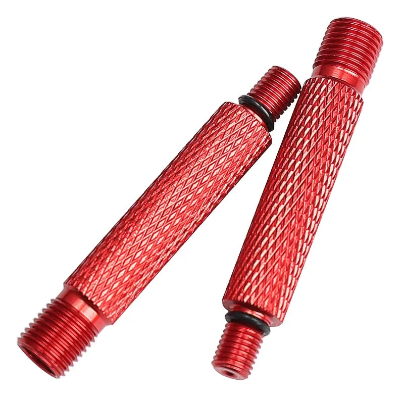 Lebycle Bike American Valve Extender 40mm Clincher Tire Removable Valve Inner Tube Extension Valve Adapter With Core Tool
