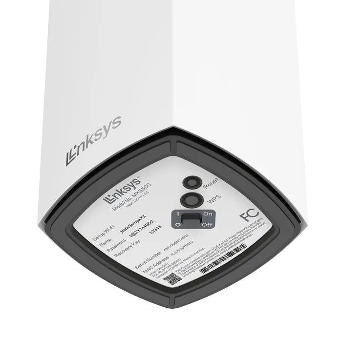 Linksys Atlas Pro 6 MX5502-AH Dual-Band AX5400 Mesh WiFi 6 System (2件裝) (3 years)