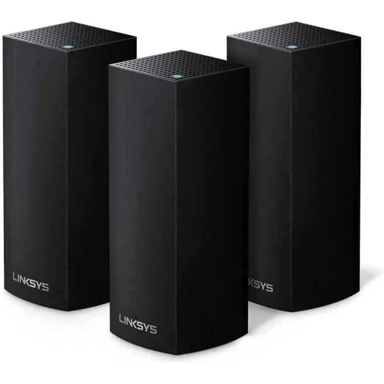 Linksys Velop WHW0303B Tri-Band Whole Home Mesh WiFi 5 System (AC2200) - WiFi Router