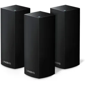 Linksys Velop WHW0303B Tri-Band Whole Home Mesh WiFi 5 System (AC2200) - WiFi Router