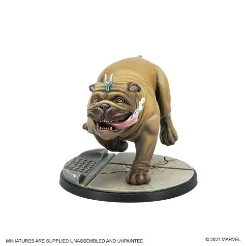 Marvel Crisis Protocol Crystal and Lockjaw Character Pack