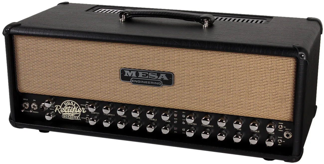 Mesa Boogie Roadster Dual Rectifier Head, Tan Grill, DISCONTINUED