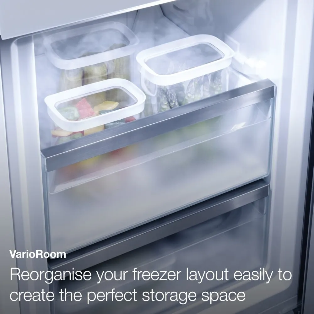 Miele FNS7140E Built-In Freezer, Frost Free, 4 Freezer Drawers - 55.9cm Wide