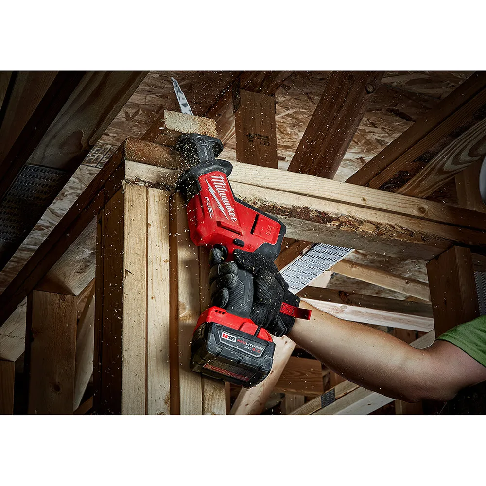 Milwaukee 3697-22HZ M18 FUEL 18V Cordless Drill / Driver Kit w/M18 FUEL HACKZALL