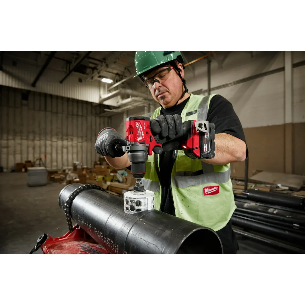 Milwaukee 3697-22HZ M18 FUEL 18V Cordless Drill / Driver Kit w/M18 FUEL HACKZALL