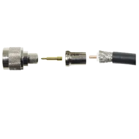 N-Male Crimp Connector