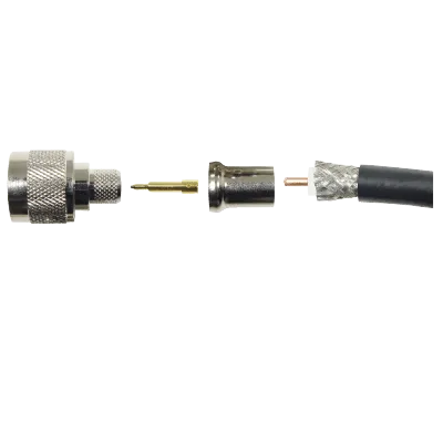 N-Male Crimp Connector