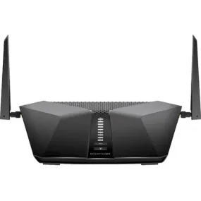 Netgear Nighthawk AX4 LAX20 Wi-Fi 6 IEEE 802.11ax 1 SIM Cellular, Ethernet Modem/Wireless Router - 4G - LTE - Dual Band - 2.40 GHz ISM Band - 5 GHz UNII Band - 2 x Antenna(2 x External) - 230.40 MB/s Wireless Speed - 4 x Network Port - 1 x Broadband Port