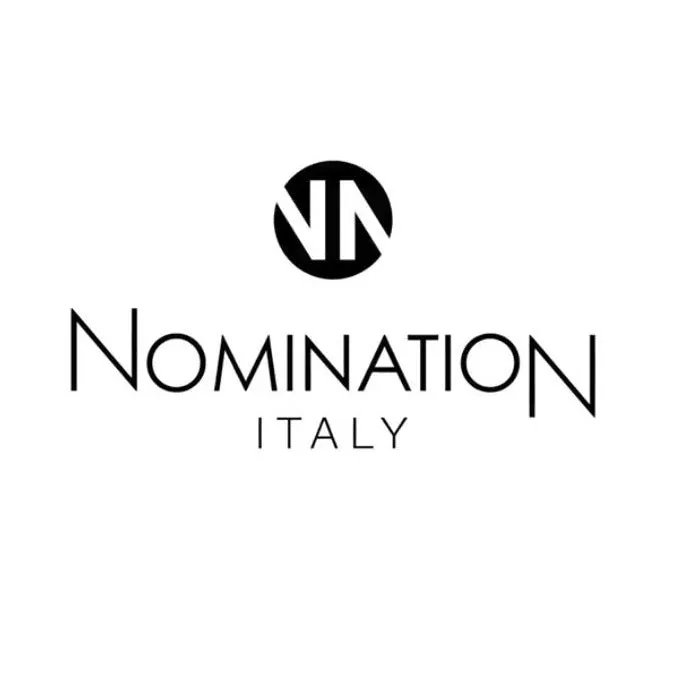 NOMINATION Charm Rose Gold with Black CZ Bridge
