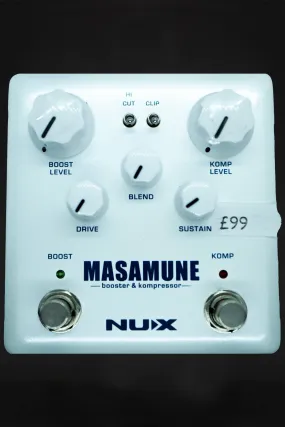 NU-X Masamune Booster & Kompressor Pedal