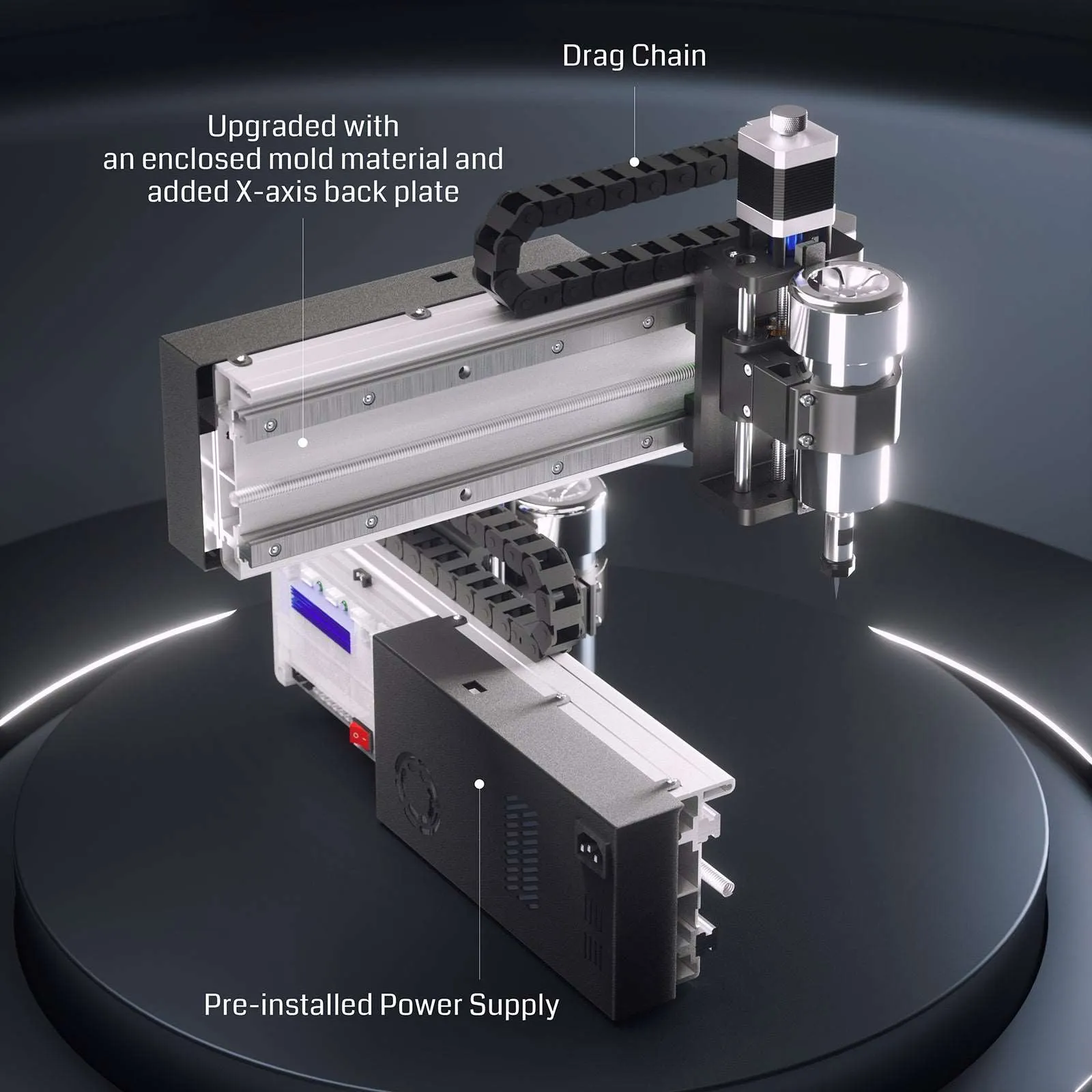 [Open Box] 3020-PRO MAX V2 CNC Router for Metal Carving and Cutting