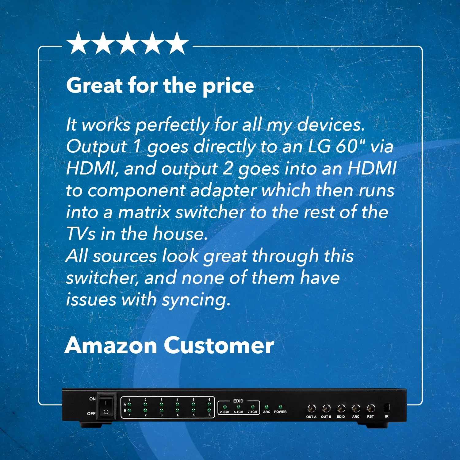 OREI HD-602: Ultra HD 6x2 HDMI Matrix Switch and Splitter