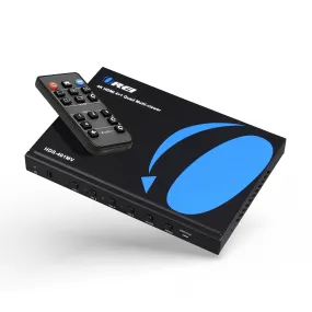OREI HDS-401MV: 4x1 Quad Multi Viewer HDMI Switch- IR Remote Support -VGA Output