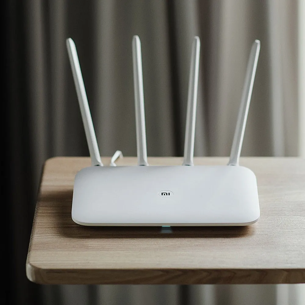 Original Xiaomi Router 4  Wifi Repeater 2.4G 5GHz 1167Mbps Fiber-optic Full Gigabit Smart Router 128MB MiNet Fast Mi APP Connect