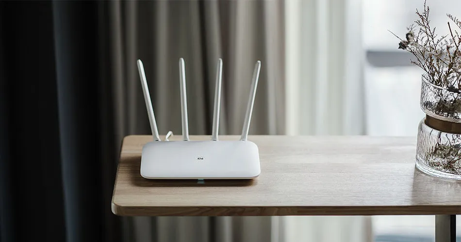 Original Xiaomi Router 4  Wifi Repeater 2.4G 5GHz 1167Mbps Fiber-optic Full Gigabit Smart Router 128MB MiNet Fast Mi APP Connect