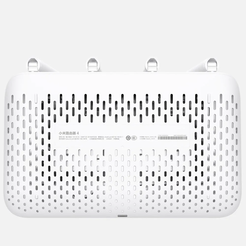 Original Xiaomi Router 4  Wifi Repeater 2.4G 5GHz 1167Mbps Fiber-optic Full Gigabit Smart Router 128MB MiNet Fast Mi APP Connect