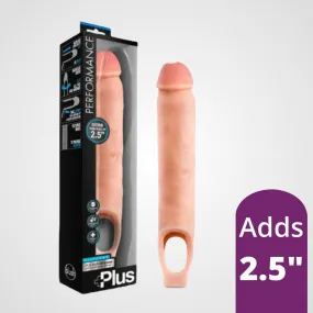 Performance Plus 11.5" Silicone Cock Sheath Penis Extender - Vanilla