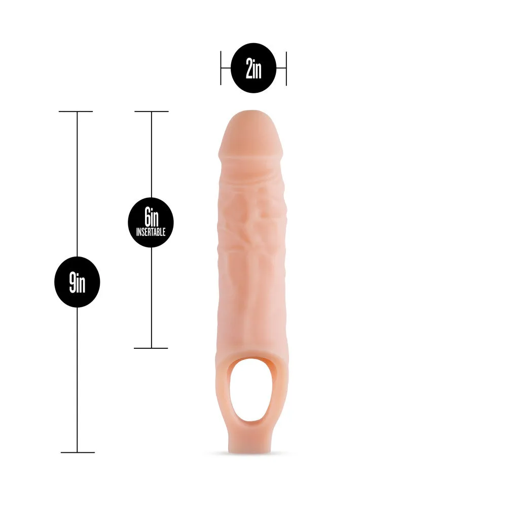 Performance Plus By Blush® | 0.5-Inch Penis Extender - Made with Realistic Purio™ Silicone & Secure Fit Strap