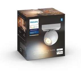Philips Hue Buckram (1er-Spot, Weiss)