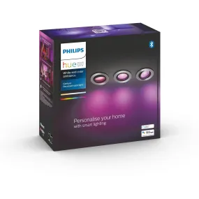 Philips Hue Centura 3er-Set (Silber, rund)