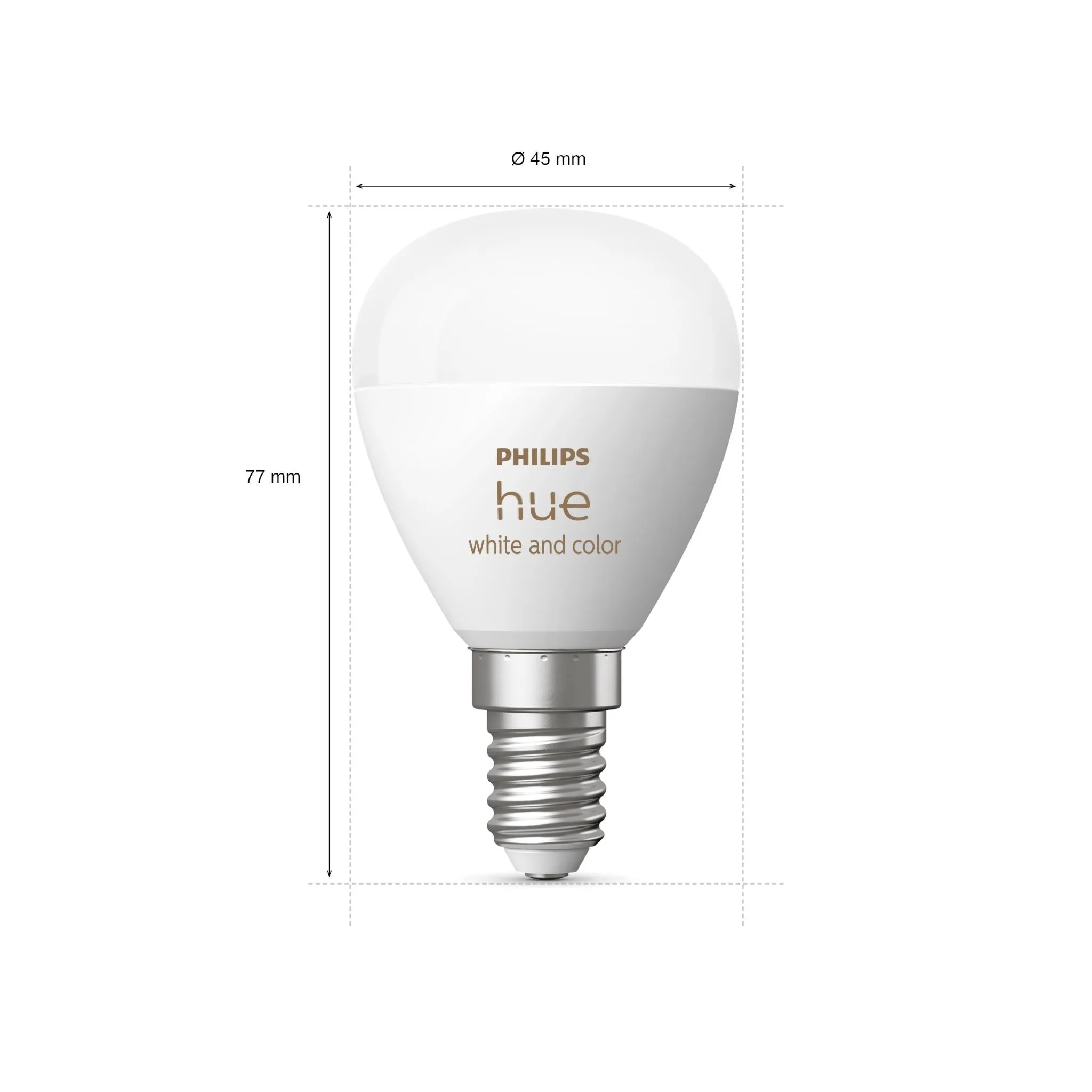 Philips Hue Colour Ambience Luster E14 Bluetooth Crown Bulb