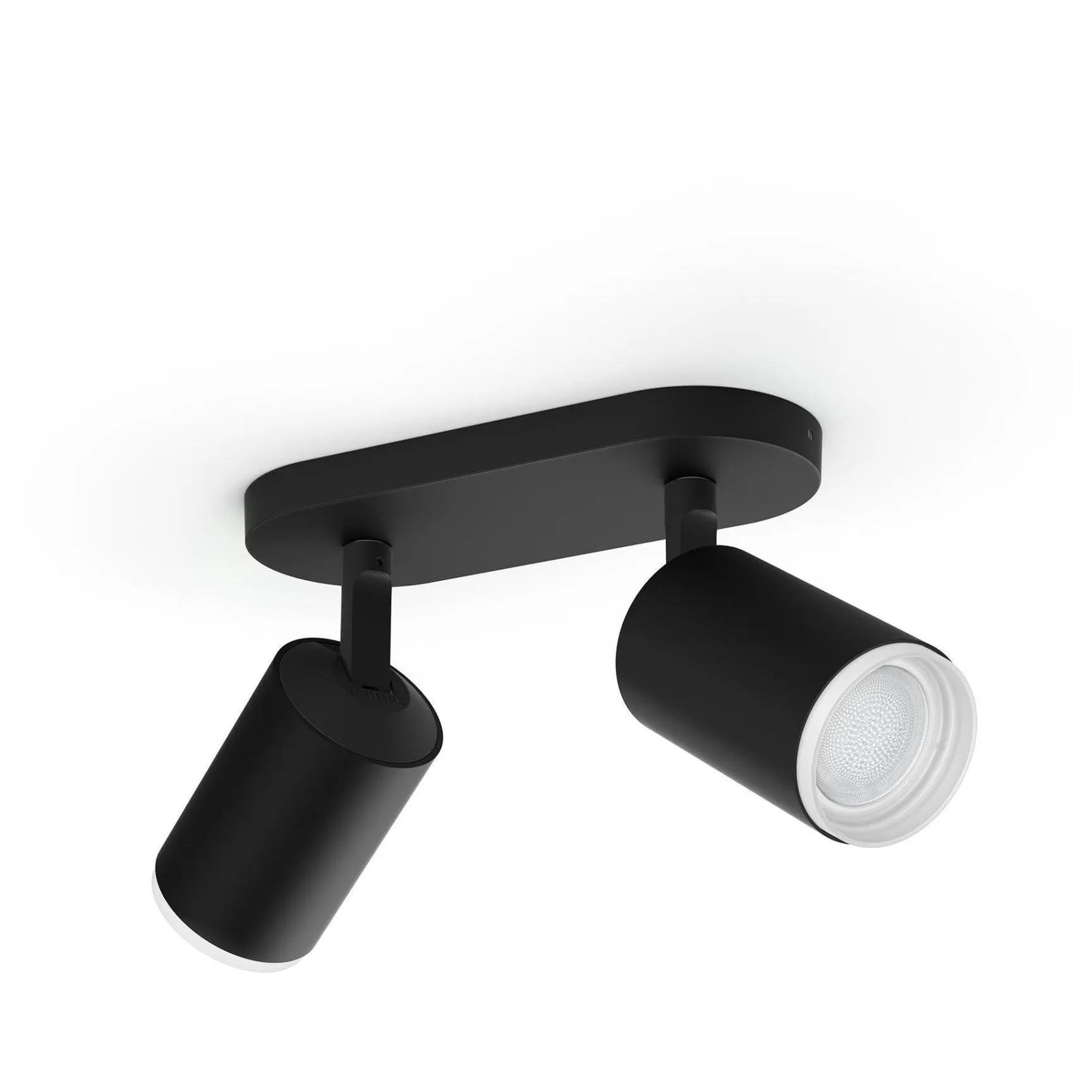 Philips Hue Fugato (2er-Spot, Schwarz)