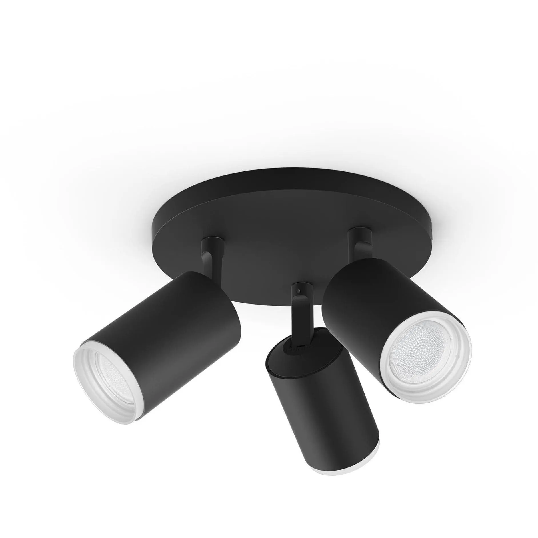 Philips Hue Fugato (3er-Spot, Schwarz)