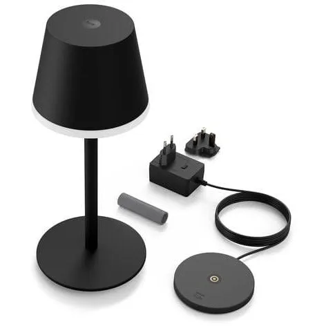 Philips Hue Go Tischlampe (Schwarz)