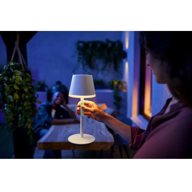 Philips Hue Go Tischlampe (Weiss)
