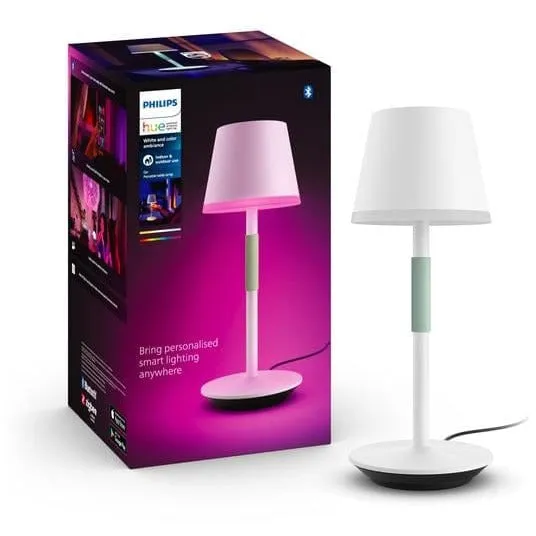 Philips Hue Go Tischlampe (Weiss)