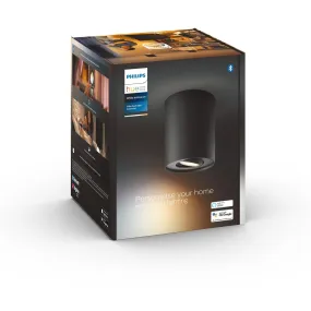 Philips Hue Pillar (1er-Spot, Schwarz)