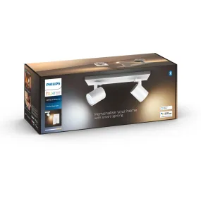 Philips Hue Runner mit Dimmschalter (2er-Spot, Weiss)