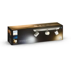 Philips Hue Runner mit Dimmschalter (3er-Spot, Weiss)