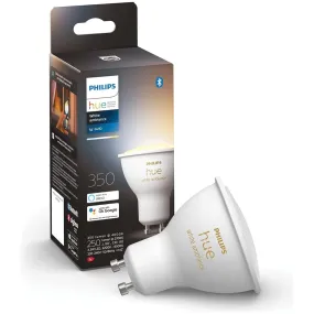 Philips Hue White Ambiance GU10 Smart Light - Works with Alexa, Google Assistant & Apple HomeKit, for Indoor Lighting