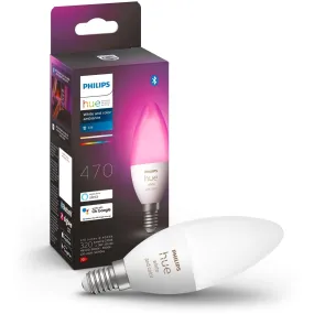 Philips Hue White & Color Ambiance Erweiterung (E14, 470lm)