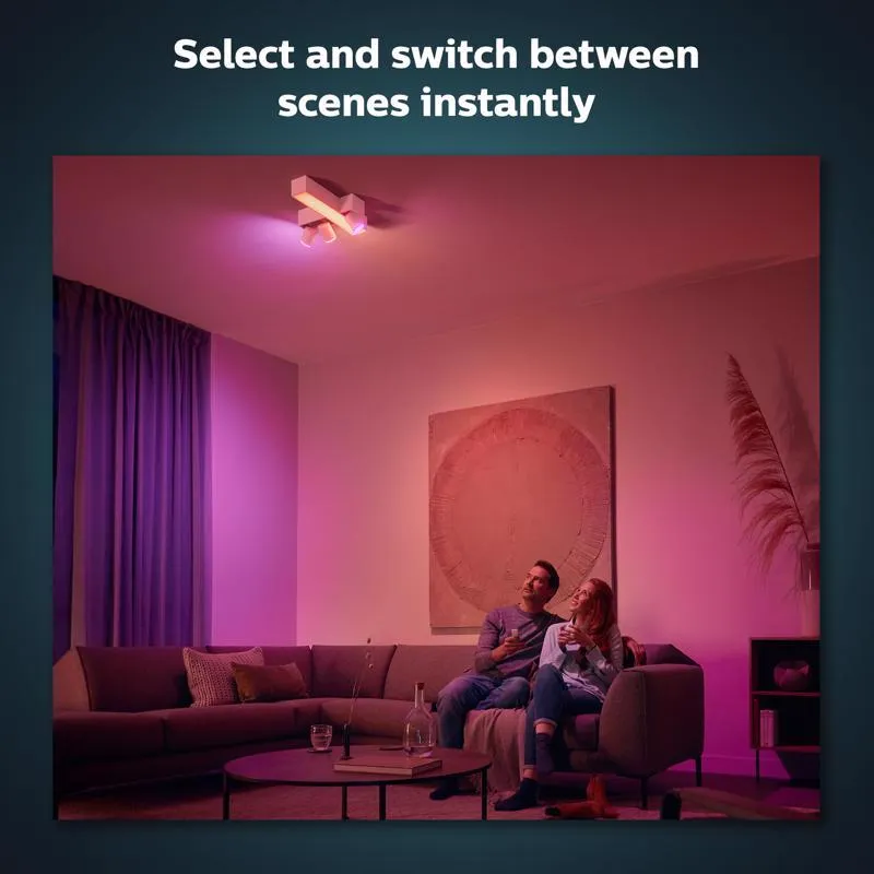 Philips Hue White Wireless Dimmer Switch w/Remote Control 1 pk