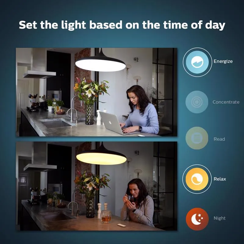 Philips Hue White Wireless Dimmer Switch w/Remote Control 1 pk