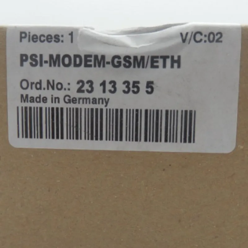 Phoenix Contact 24V Transceiver GPRS Modem PSI-MODEM-GSM/ETH 2313355