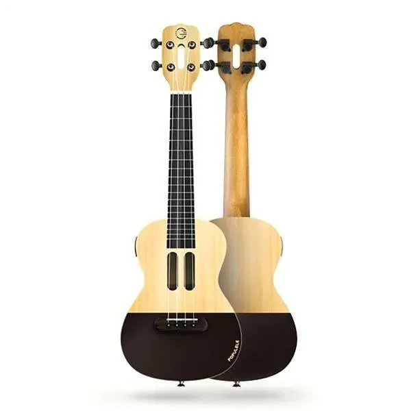 Populele U1 23in Concert Size 4 String Smart Ukulele with APP Controlled LED Light Bluetooth