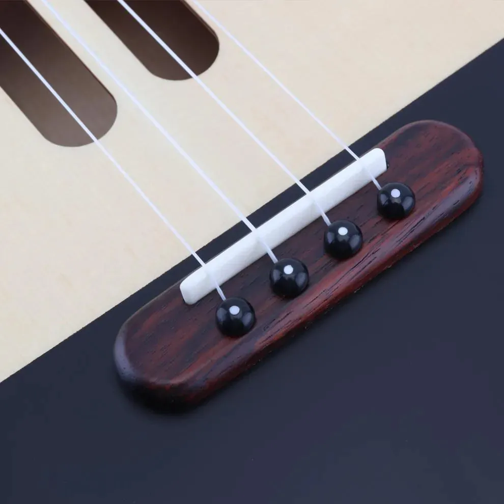 Populele U1 23in Concert Size 4 String Smart Ukulele with APP Controlled LED Light Bluetooth