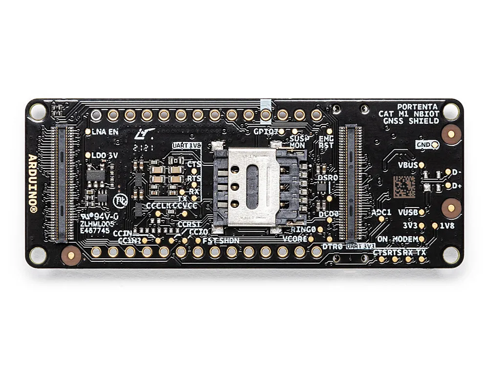 Portenta CAT.M1/NB IoT GNSS Shield