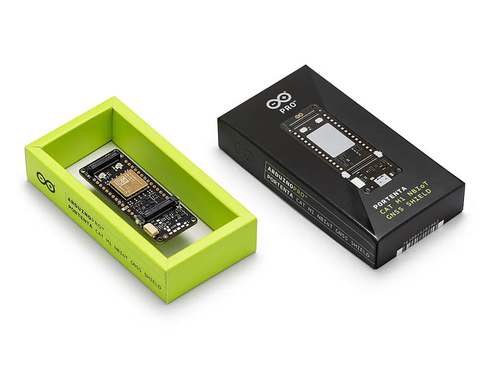 Portenta CAT.M1/NB IoT GNSS Shield