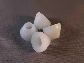 "Hold Fast" Synthetic Bushings (4 Pack) for CA Glue Pen Finishing TMIProducts
