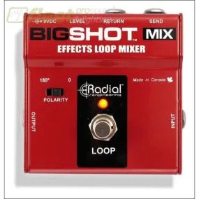 Radial BigShotMix FX Loop Mix Pedal