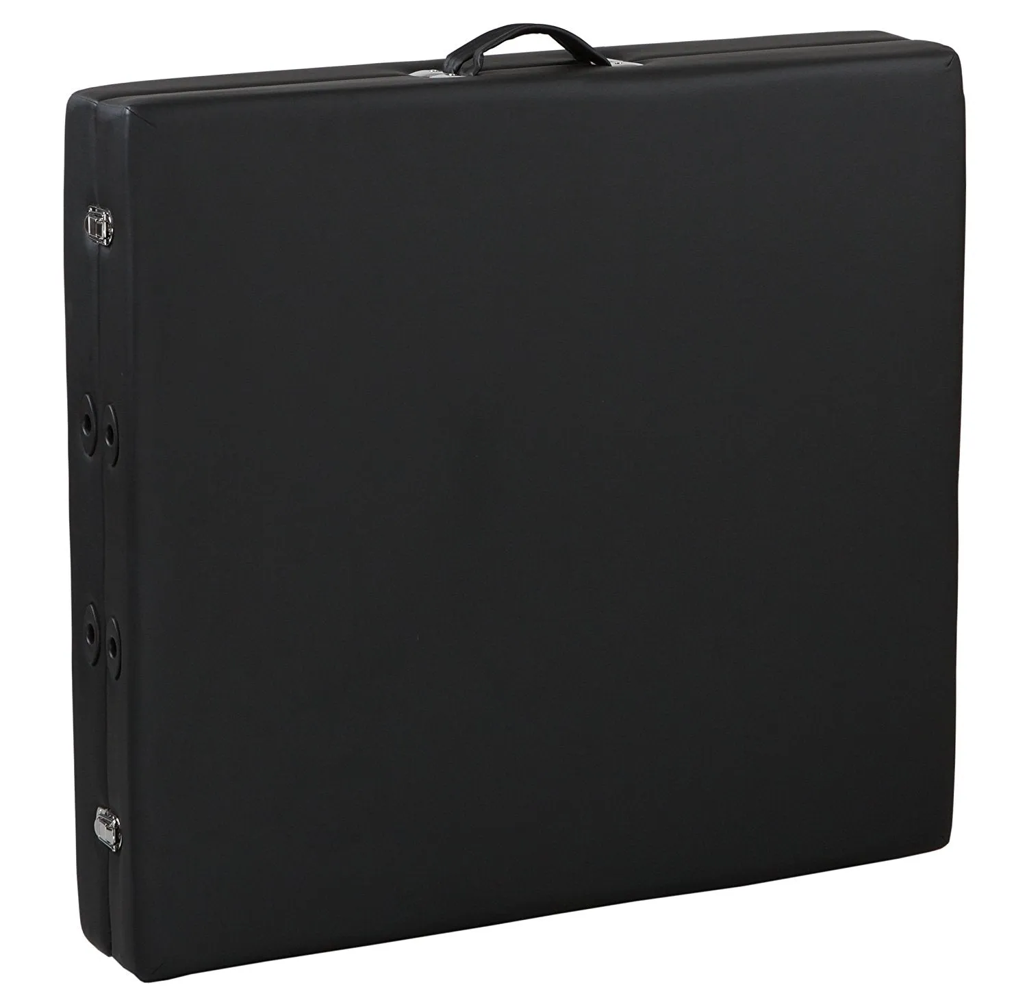 Sierra Comfort Portable Stretching Table Sits Low to Ground, Black