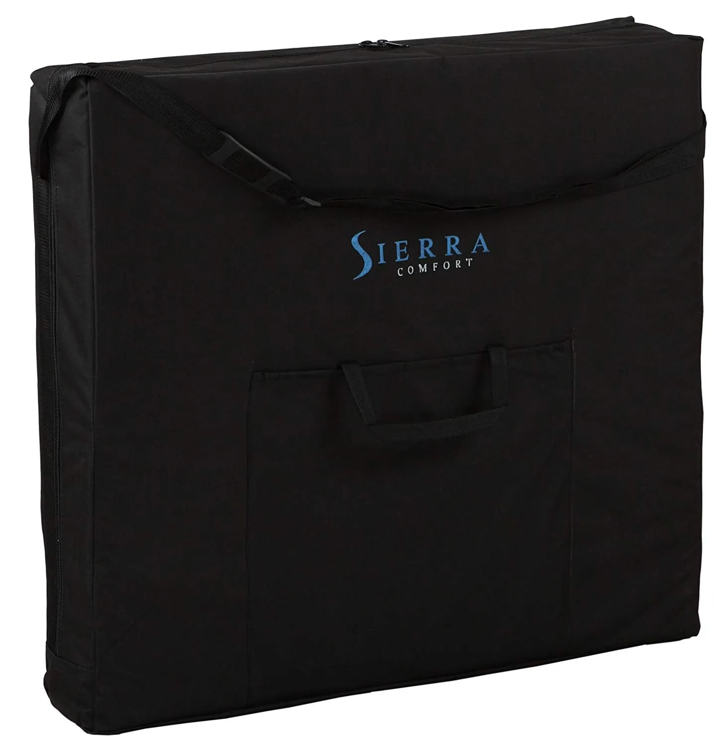 Sierra Comfort Portable Stretching Table Sits Low to Ground, Black