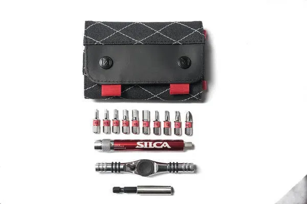 SILCA TRatchet   TiTorque Kit SI1210 - Silver Red