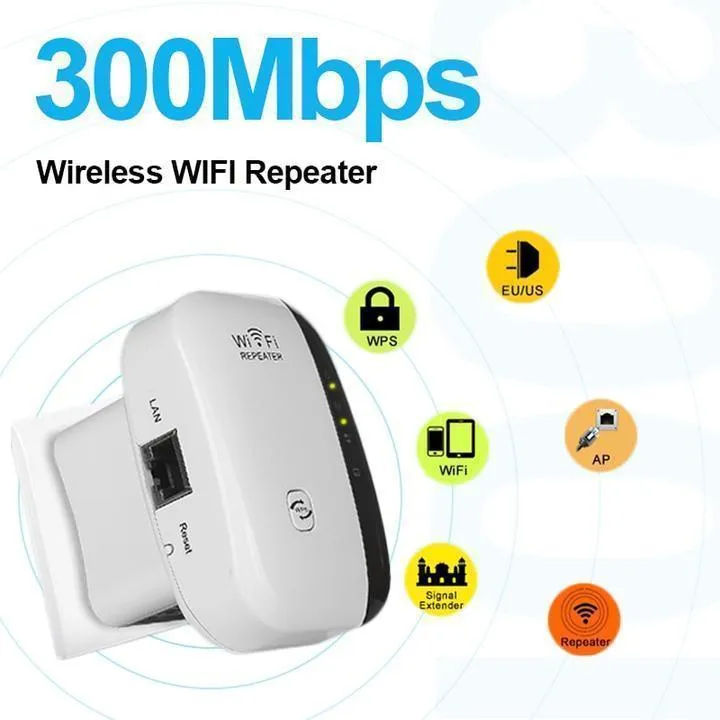 Smart WIFI Repeater Range Extender - Signal Booster