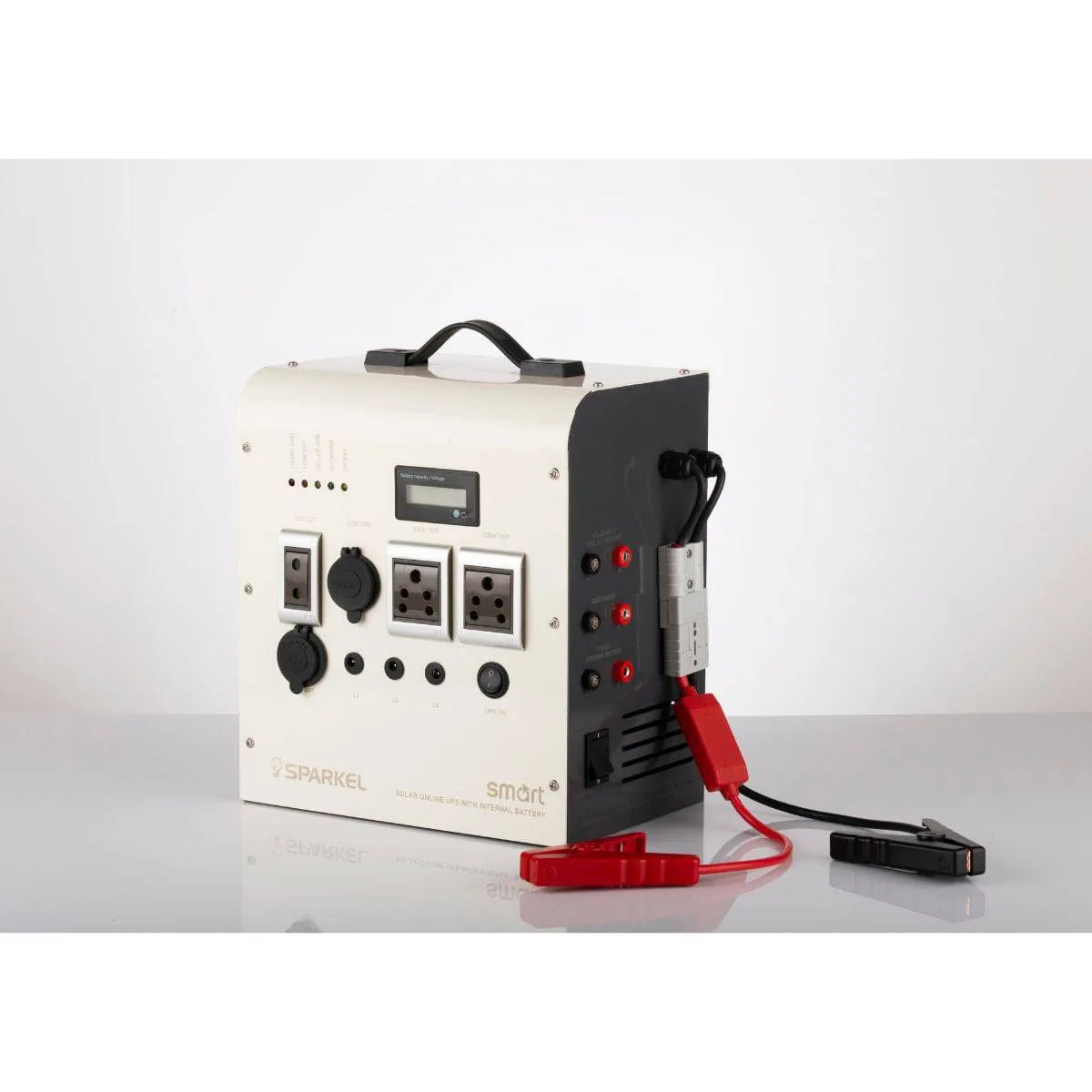 Solar Online UPS with New Jump Start Feature 12V 42Ah Lithium Phosphate Battery