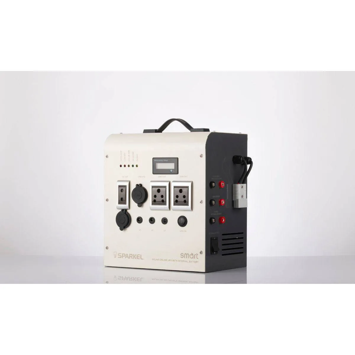 Solar Online UPS with New Jump Start Feature 12V 42Ah Lithium Phosphate Battery